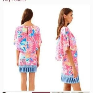 ISO Lilly Pulitzer Gabrielle Dress Playa Hermosa XL